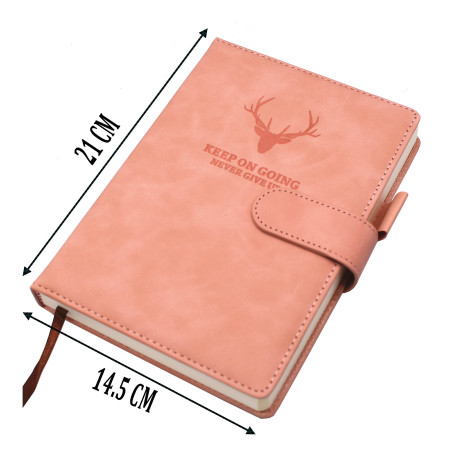 Earning Power Carnet de Notes Classique Papier à Rayures - Journal Couverture Rigide, 8,3 "× 5,7", 360 pages,Parfait pour le bur