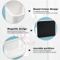 2 Pièces Porte-stylos Magnétiques, Porte-marqueurs, Pot à Stylos, Accessoires pour Tableau Blanc avec 2 Éponges pour Réfrigérate 2 Pièces Porte-stylos Magnétiques, Porte-marqueurs, Pot à Stylos, Accessoires pour Tableau Blanc avec 2 Éponges pour Réfrigérate