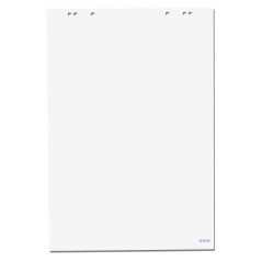 Herlitz 10834133 - Bloc de tableau de conférence FSC Mix, 5 pièces, 20 feuilles, 68 x 99 cm, 80 g / m² , Blanc