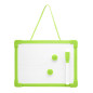 Mini tableau blanc magnétique effaçable avec marqueur noir, effaçable et 2 aimants – 15 x 20 cm multicolore – Pour enfants, dess Mini tableau blanc magnétique effaçable avec marqueur noir, effaçable et 2 aimants – 15 x 20 cm multicolore – Pour enfants, dess