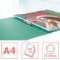 Esselte - Classeur à Anneaux, Capacité 140 Feuilles, Dos de 20 mm, Classeur A4 à 2 Anneaux, Couverture Souple, Maison / Bureau, Esselte - Classeur à Anneaux, Capacité 140 Feuilles, Dos de 20 mm, Classeur A4 à 2 Anneaux, Couverture Souple, Maison / Bureau,