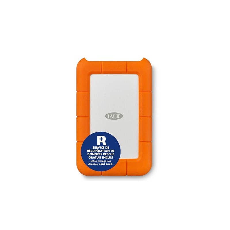 LaCie Rugged Secure, 2To Disque dur externe portable, PC Mac iPad & iPhone, 1 mois Adobe CC, Data Rescue Service (STFR2000403) LaCie Rugged Secure, 2To Disque dur externe portable, PC Mac iPad & iPhone, 1 mois Adobe CC, Data Rescue Service (STFR2000403)