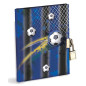 Journal secret avec cadenas en métal et 2 clés Dimensions 14,5 x 18 cm, 64 fg blanc équivalent à 128 pg Journal secret avec cadenas en métal et 2 clés Dimensions 14,5 x 18 cm, 64 fg blanc équivalent à 128 pg