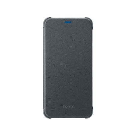 Honor 9 Lite Étui à Rabat en polyuréthane Noir