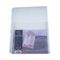 Exacompta - Réf. 5502E - Boîte de 50 pochettes perforées à soufflet de 25mm avec rabat - En Polypropylène 20/100ème - Perforatio Exacompta - Réf. 5502E - Boîte de 50 pochettes perforées à soufflet de 25mm avec rabat - En Polypropylène 20/100ème - Perforatio