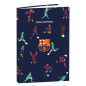 Quo Vadis - Cahier de textes - Français - Barcelona - Multicolore - Journalier - 15x21 cm - Papier Clairefontaine blanc - Fabric Quo Vadis - Cahier de textes - Français - Barcelona - Multicolore - Journalier - 15x21 cm - Papier Clairefontaine blanc - Fabric