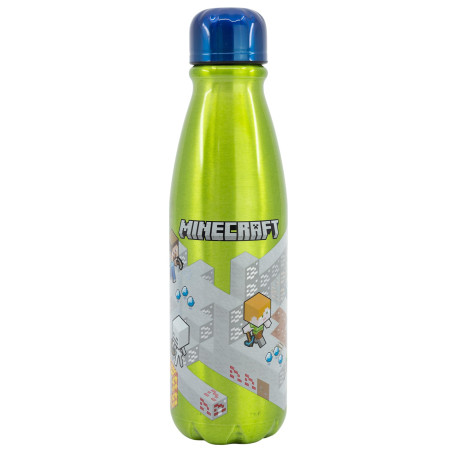 BOUTEILLE EN ALUMINIUM POUR ENFANTS DE 600 ML | MINECRAFT ISOMETRIC