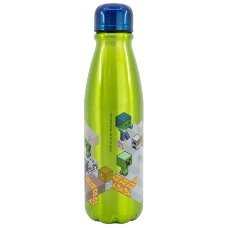 BOUTEILLE EN ALUMINIUM POUR ENFANTS DE 600 ML | MINECRAFT ISOMETRIC