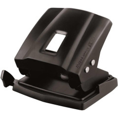 Maped - Perforateur Essentials Metal 2 trous - Perfore 30/35 feuilles simultanément - Garanti 5 ans - Coloris Noir