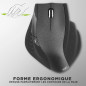 T'nB - ErgoLine Souris sans Fil Ergonomique Droitier, Connexion sans Fil RF 2,4 GHz, Clics Silencieux, 6 Boutons avec Suivant Pr T'nB - ErgoLine Souris sans Fil Ergonomique Droitier, Connexion sans Fil RF 2,4 GHz, Clics Silencieux, 6 Boutons avec Suivant Pr