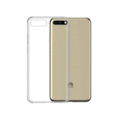 Huawei PC Case Transparent pour Y6 2018, Accessoire d'origine