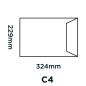 Blake Premium Avant Garde C4 229 x 324 mm 130 g/m² Enveloppes Extra-Fort Pochettes Dos Carton Bande Adhésive (AG0056) Cream Mani Blake Premium Avant Garde C4 229 x 324 mm 130 g/m² Enveloppes Extra-Fort Pochettes Dos Carton Bande Adhésive (AG0056) Cream Mani