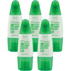 Colle liquide Tombow - PT-MTC - Multi talents - Avec deux pointes - 25 g transparent