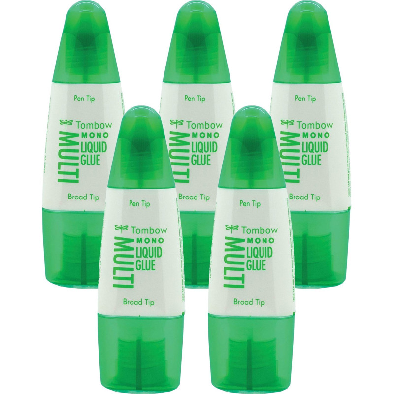 Colle liquide Tombow - PT-MTC - Multi talents - Avec deux pointes - 25 g transparent Colle liquide Tombow - PT-MTC - Multi talents - Avec deux pointes - 25 g transparent