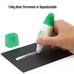 Colle liquide Tombow - PT-MTC - Multi talents - Avec deux pointes - 25 g transparent