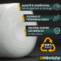 Hinrichs Rouleau de Papier Bulle 20m x 30cm perforé - Idéal pour l'expédition, l'emballage et le Déménagement - 100% Recyclable Hinrichs Rouleau de Papier Bulle 20m x 30cm perforé - Idéal pour l'expédition, l'emballage et le Déménagement - 100% Recyclable