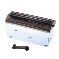 Malayas Destructeur de papier A4 de 22,9 cm - Déchiqueteuse manuelle à la main - Machine de découpe droite pour l'école, le bure
