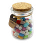 Mczcent 50Pcs Capsule Lettres Message dans Bouteille, Capsules de Lettres D'amour Happy Pills Capsules Papier Bouteille Message 