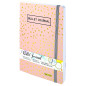 Online Journal en pointillé A5 - papier epais premium 120g/m², FSC - 144 pages - carnet de notes design Spotlights Rose - cahier Online Journal en pointillé A5 - papier epais premium 120g/m², FSC - 144 pages - carnet de notes design Spotlights Rose - cahier