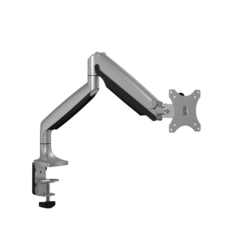ICY BOX Support de Bureau pour Moniteur jusqu'à 32 Pouces (81 cm) Vesa, Guide-câble, Rotatif/basculant, Ergonomique 60182