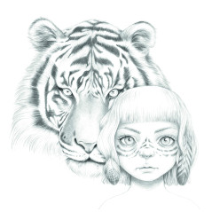 MY MANDARINE GY093C - Un carnet de coloriage Wild - 28 pages 20x20 cm - Coloriage pour Adulte - WILD 4