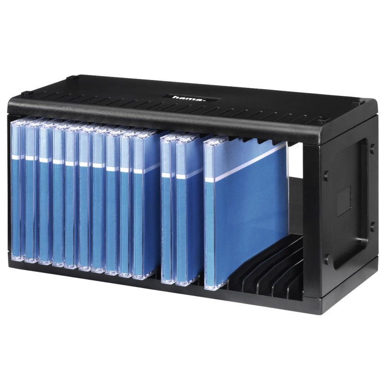 Hama Rack (pour CD, pour 20 boîtiers CD) Noir