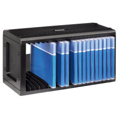 Hama Rack (pour CD, pour 20 boîtiers CD) Noir
