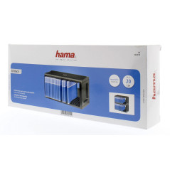 Hama Rack (pour CD, pour 20 boîtiers CD) Noir