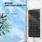 Ocnvlia 30W Panneau Solaire Voiture Van Bateau Caravane Camping-Car Trickle Portable 12V Chargeur de Batterie avec ContrôLeur 10 Ocnvlia 30W Panneau Solaire Voiture Van Bateau Caravane Camping-Car Trickle Portable 12V Chargeur de Batterie avec ContrôLeur 10