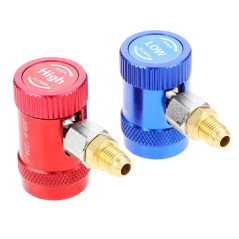 R1234yf Adaptateurs de coupleurs rapides, raccord réglable pour voiture, compresseur CA automatique, kit de connecteurs de réfri