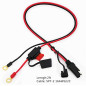 GTIWUNG 2Pcs Connecteur SAE au fil de harnais terminal à joint torique, câble d'extension à déconnexion rapide à cosse 2 broches GTIWUNG 2Pcs Connecteur SAE au fil de harnais terminal à joint torique, câble d'extension à déconnexion rapide à cosse 2 broches