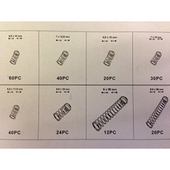 McDrill Jeu de 246 ressorts de compression