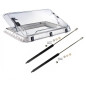 Kit de Remplacement de Ressort à Gaz Compatible avec le Puits de Lumière Seitz Dometic Heki 2. Accessoires Caravane ou Camping-c Kit de Remplacement de Ressort à Gaz Compatible avec le Puits de Lumière Seitz Dometic Heki 2. Accessoires Caravane ou Camping-c