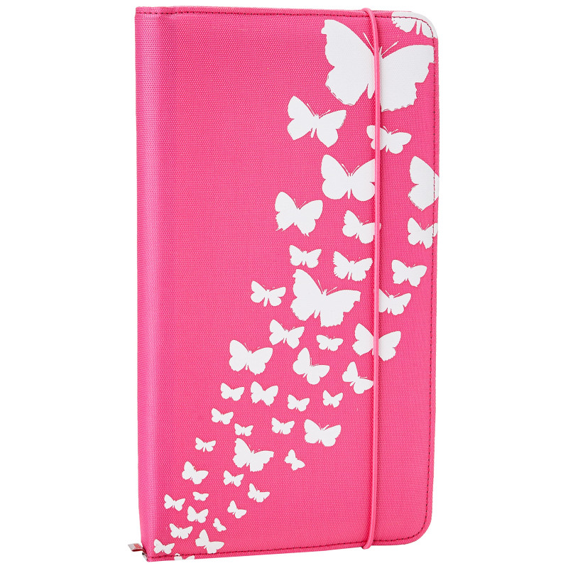 Hama Pochette Up To Fashion (pour 48 disques, CD/DVD/Blu-ray/livres audio, étui de rangement, gain de place pour la voiture, la 