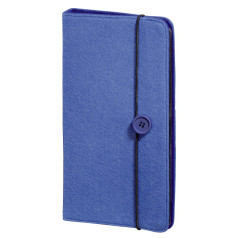 Hama Pochette Felt (pour 48 disques, CD/DVD/Blu-Ray/Livres Audio, étui de Rangement, Gain de Place pour la Voiture, la Maison, é