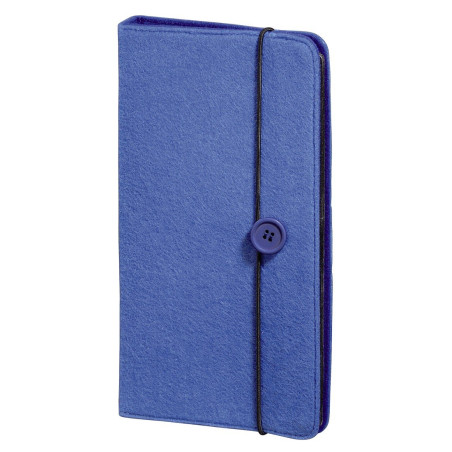 Hama Pochette Felt (pour 48 disques, CD/DVD/Blu-Ray/Livres Audio, étui de Rangement, Gain de Place pour la Voiture, la Maison, é