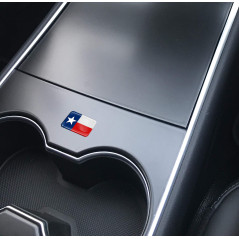 Biomar Labs® 2 x 3D Flexibles Autocollant Stickers National Drapeaux Texas État du Texas USA F 57