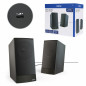 Hama Sonic LS-208 Enceintes pour Ordinateur - Système Stéréo 2.0, Haut-Parleurs Alimentés en USB, Connexion Jack 3.5mm - Noir Hama Sonic LS-208 Enceintes pour Ordinateur - Système Stéréo 2.0, Haut-Parleurs Alimentés en USB, Connexion Jack 3.5mm - Noir