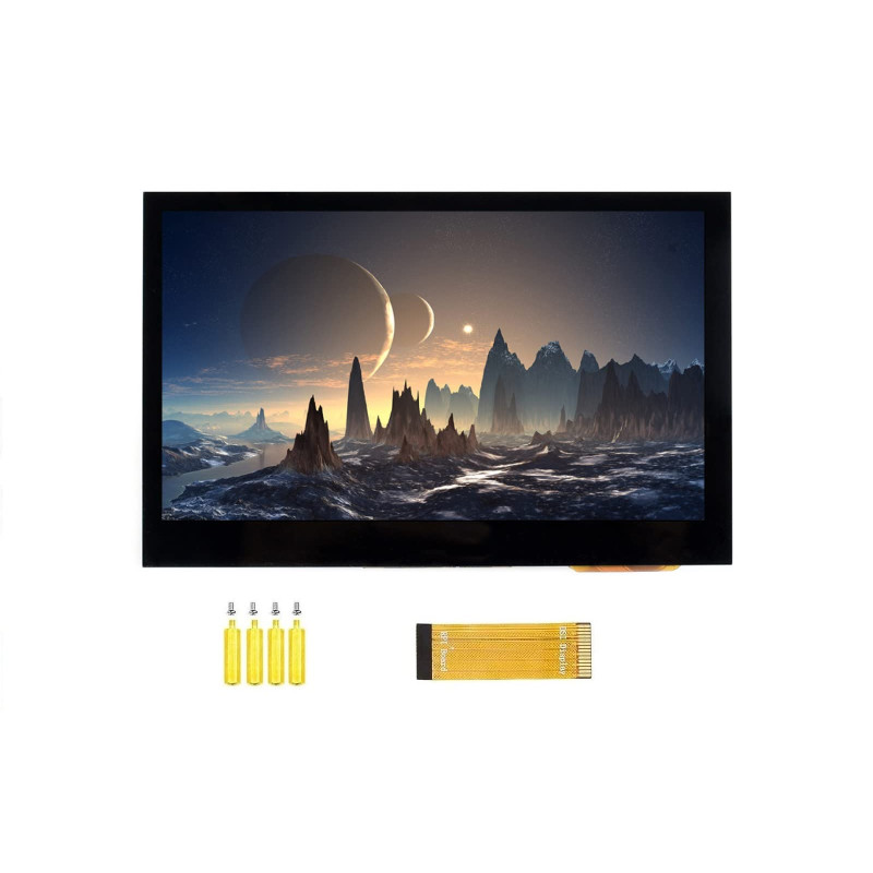 IBest 4.3inch DSI LCD Capacitive Touch Screen Display 800×480 Resolution IPS Wide Angle Monitor for Raspberry Pi 4B/3B+/3A+/3B/2 IBest 4.3inch DSI LCD Capacitive Touch Screen Display 800×480 Resolution IPS Wide Angle Monitor for Raspberry Pi 4B/3B+/3A+/3B/2