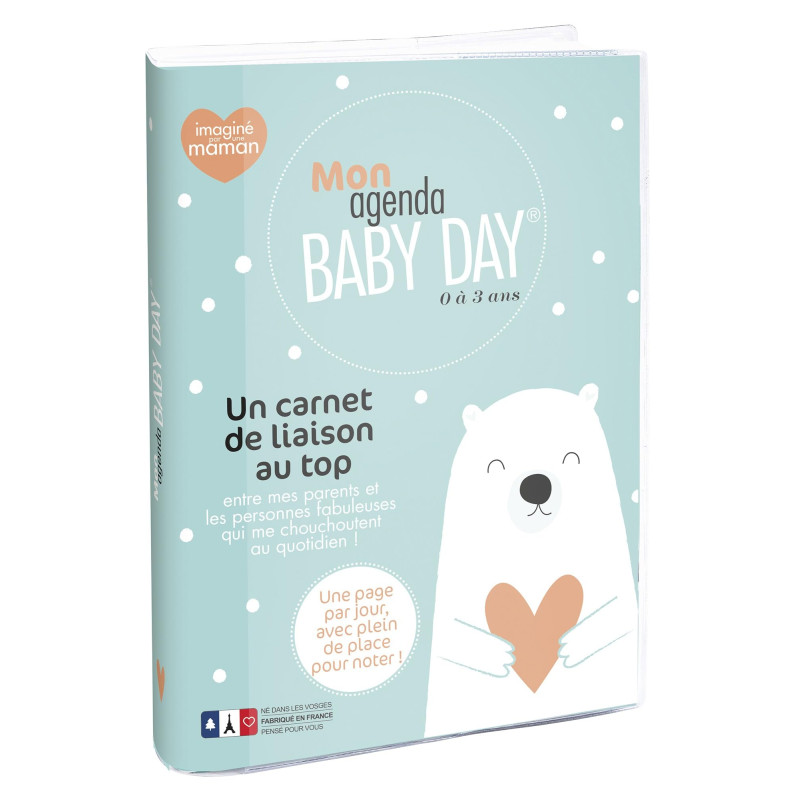 Exacompta 21101E - Agenda Baby Day - 15 x 21 cm - Journalier non millésimé Exacompta 21101E - Agenda Baby Day - 15 x 21 cm - Journalier non millésimé