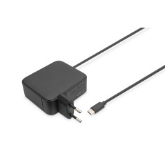 DIGITUS 100W GaN Chargeur USB-C pour Ordinateur Portable - Technologie nitrure de Gallium - Power Delivery 3.0 - Longueur de câb