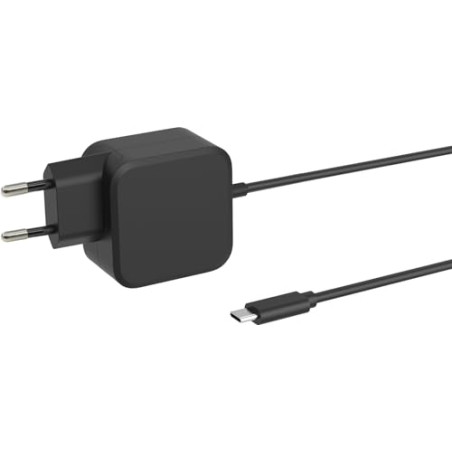 Xilence XM067C.B Mini chargeur USB-C GaN 67 W, chargeur USB-C compact à charge rapide pour les déplacements, technologie GaN, mu
