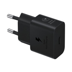 SAMSUNG Chargeur Secteur Rapide 25W USB C sans câble Noir