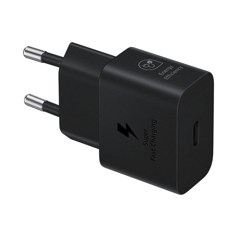 SAMSUNG Chargeur Secteur Rapide 25W USB C sans câble Noir SAMSUNG Chargeur Secteur Rapide 25W USB C sans câble Noir