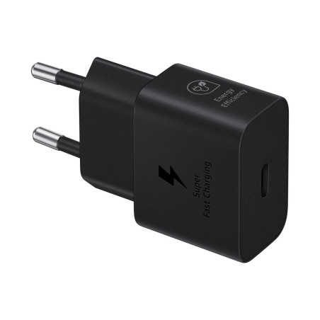 SAMSUNG Chargeur Secteur Rapide 25W USB C sans câble Noir