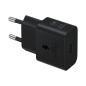 SAMSUNG Chargeur Secteur Rapide 25W USB C sans câble Noir SAMSUNG Chargeur Secteur Rapide 25W USB C sans câble Noir