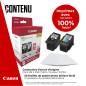 Canon PG540L / CL541XL Lot de 2 Cartouches d'encre Authentiques à Haut rendement Couleurs et Noir 50 Feuilles de Papier Photo 10