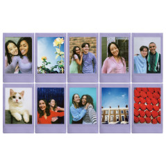 instax Instant Mini Film Pack de 10 Shot Lavande Douce