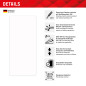 Displex Verre blindé 2D/transparent (10H) pour Xiaomi Redmi Note 12 Pro (+) 5G, cadre de montage écologique, verre trempé, film Displex Verre blindé 2D/transparent (10H) pour Xiaomi Redmi Note 12 Pro (+) 5G, cadre de montage écologique, verre trempé, film