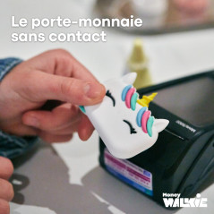 Money Walkie - Porte Monnaie sans Contact pour Enfants et Ados - Solution pour Apprendre à Gérer Son Argent - Pratique, Ludique 